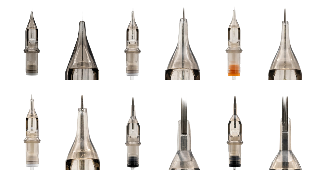 Different needle sizes in PMU cartridges