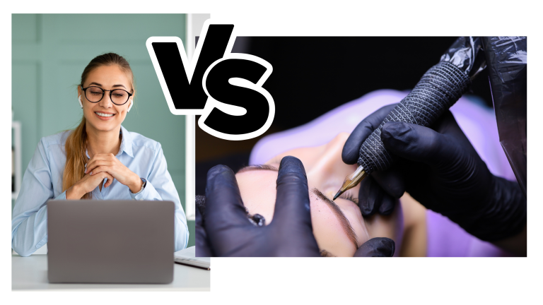 Nano Brow Training Online Vs. In-Person Courses